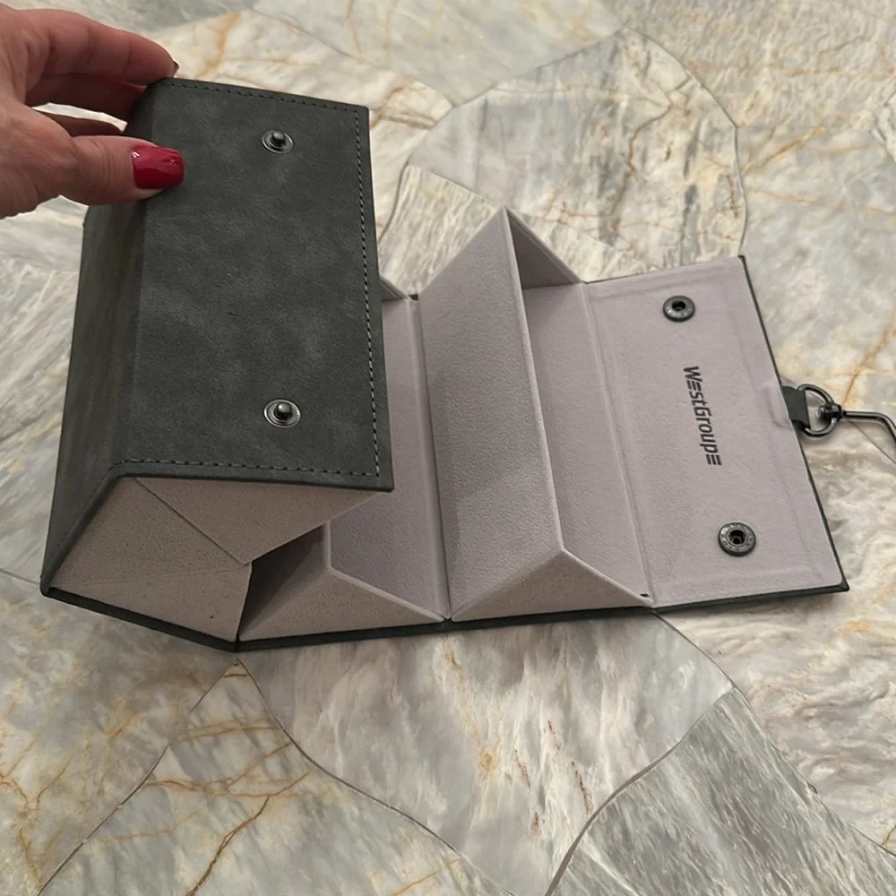 NWOT Sunglasses Hanging 5 section organizer